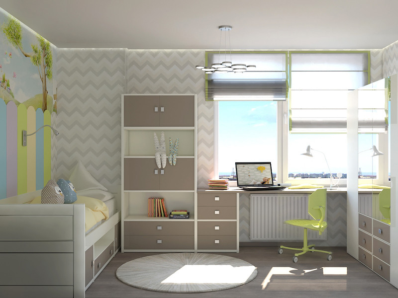 ЖК Cloud Nine, 3 комнаты, 70 м²