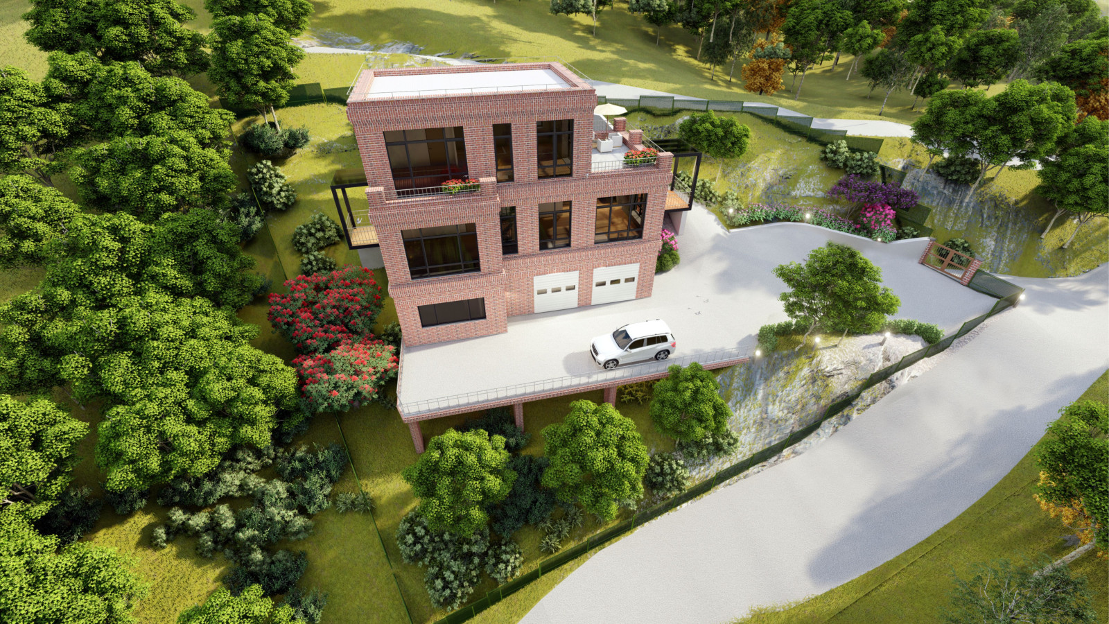 Коттедж в современном стиле в Приморском крае