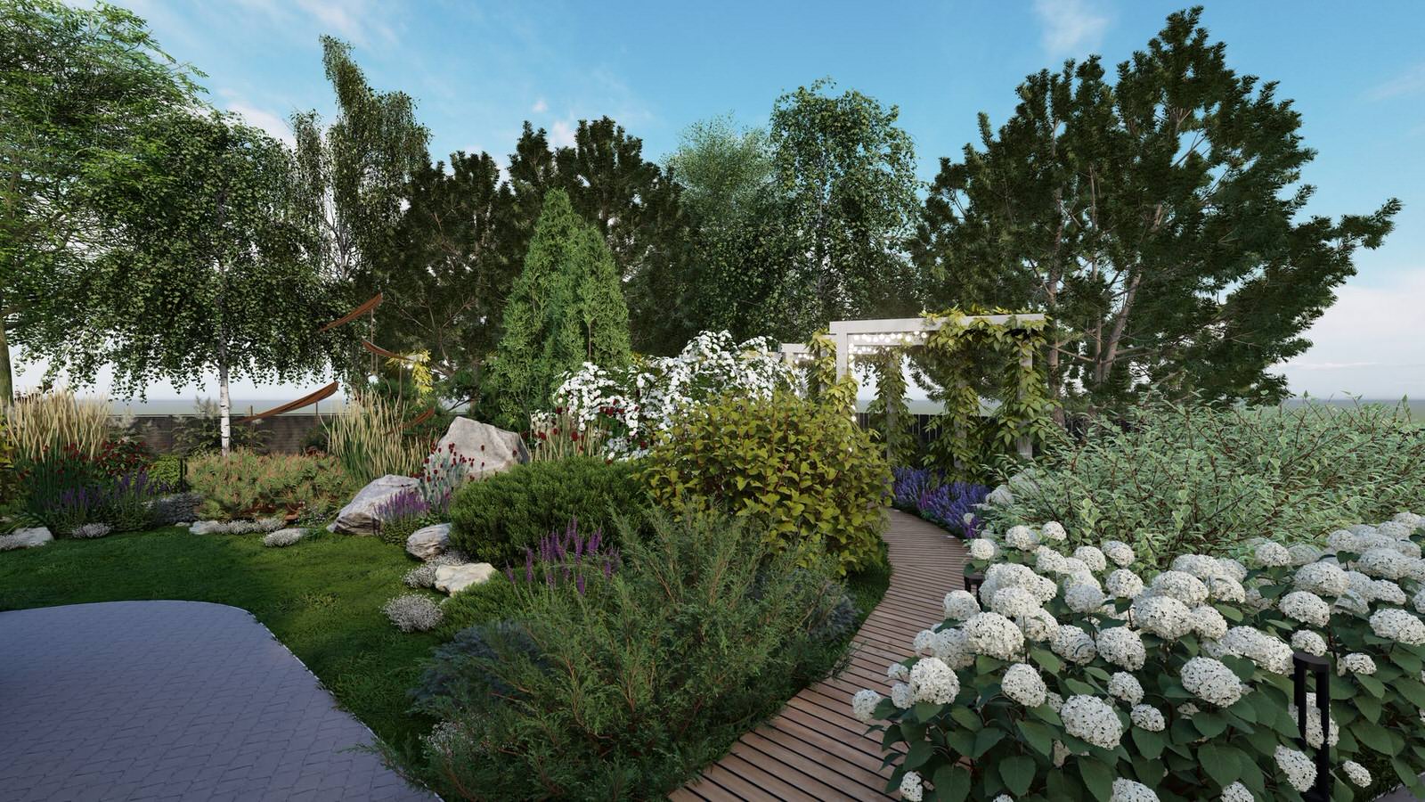 Обложка проекта: Благоустройство участка