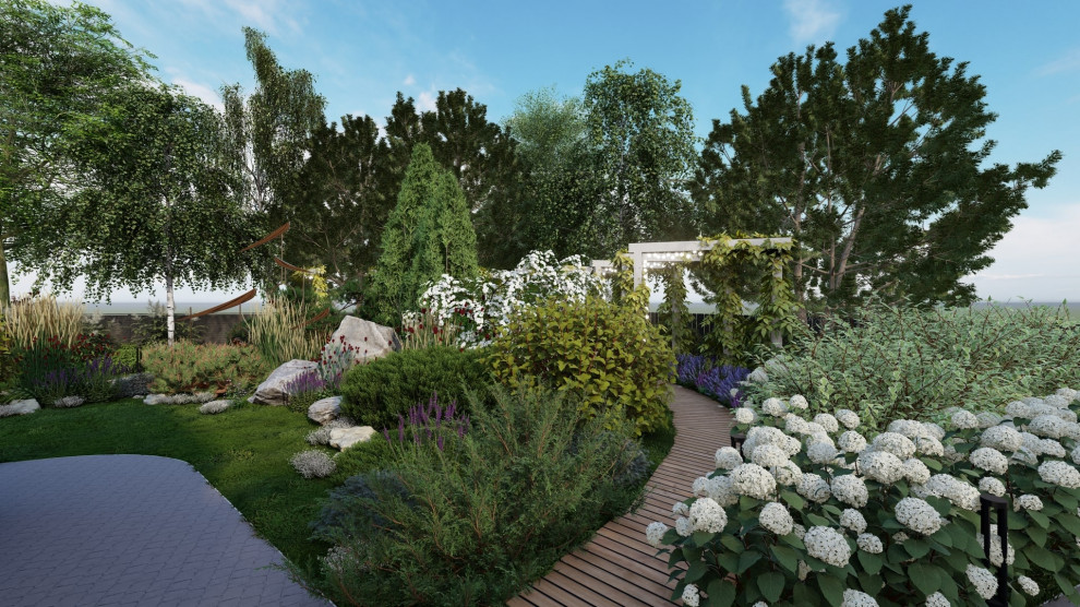 Обложка проекта: Благоустройство участка