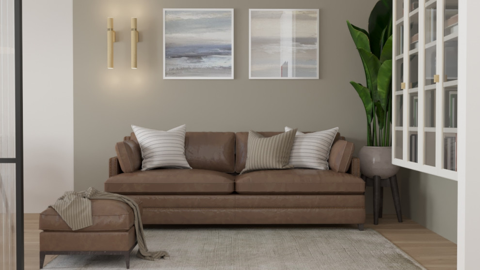 Современная кухня-гостиная