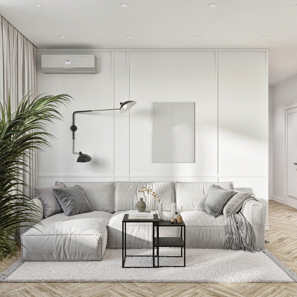 Обложка проекта: Дизайн квартиры. ЖК Крылья. г. Москва