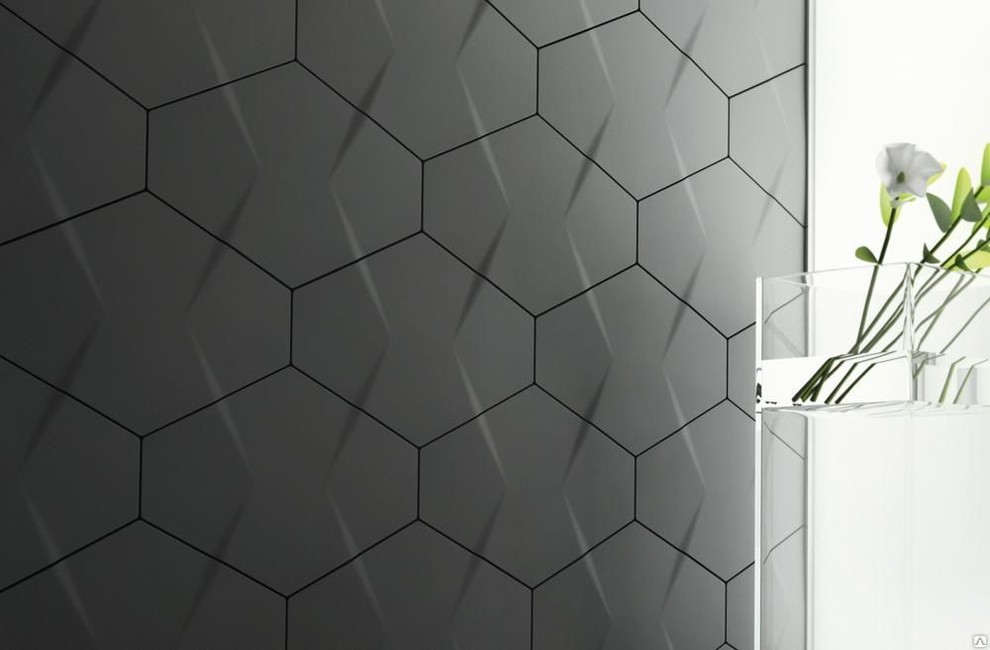 Обложка проекта: Керамическая геометрическая плитка NEXUS Hexa и Penta