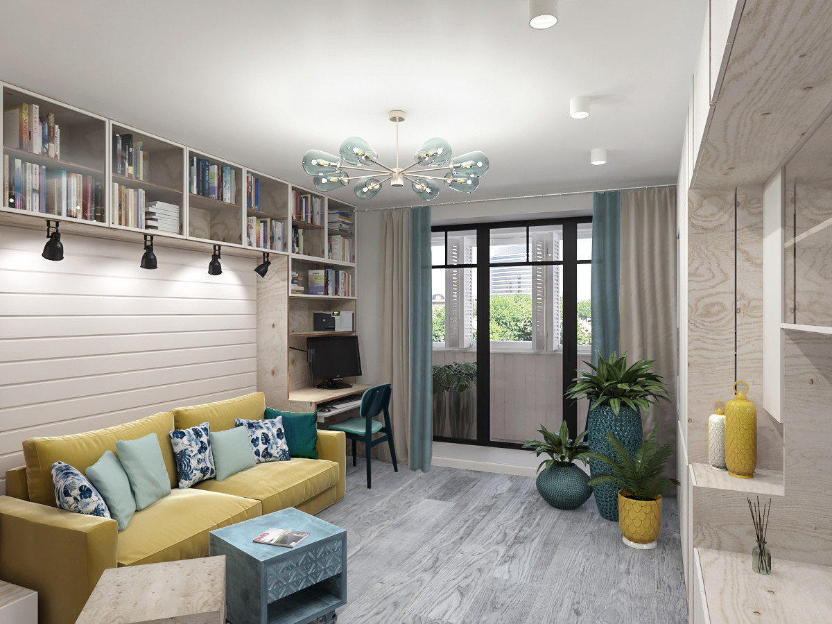 Обложка проекта: Проект квартиры Волжский Бульвар