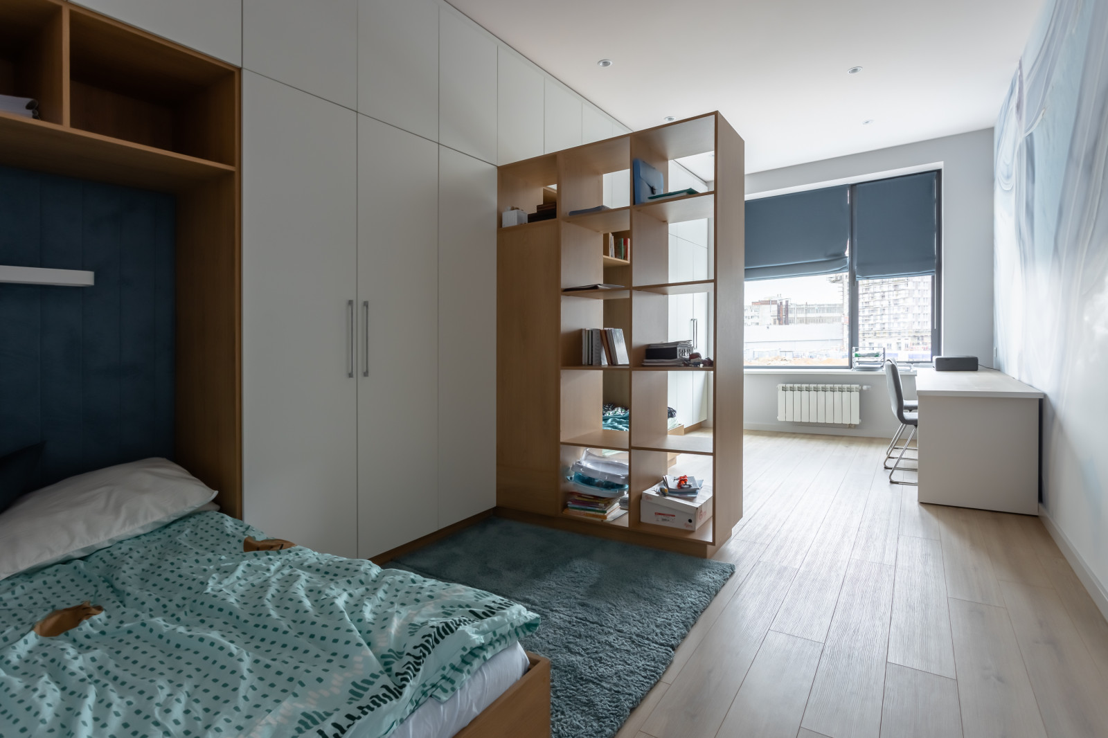 Ремонт четырехкомнатной квартиры для семьи с тремя детьми 120 м² в ЖК Лефортово