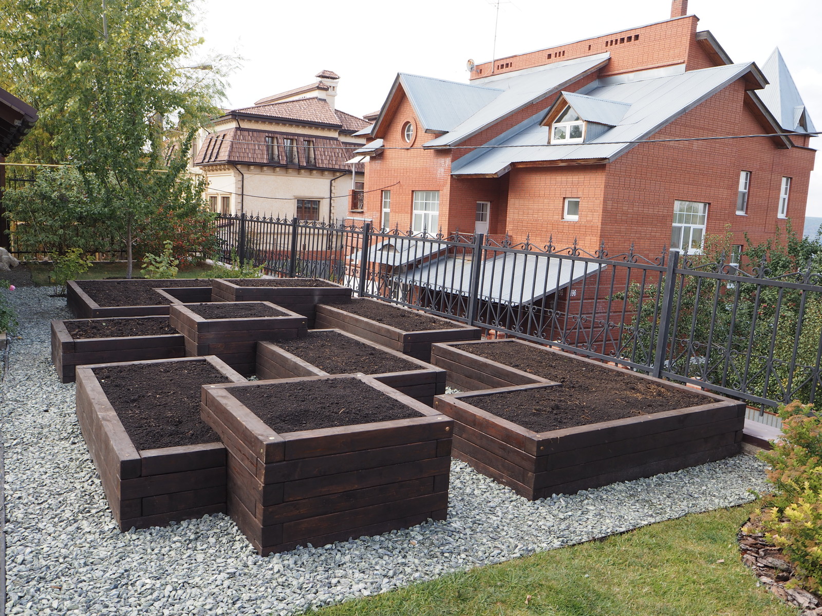 Натуральное дерево в саду