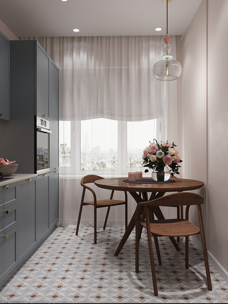 Обложка проекта: Современная кухня с привкусом ретро