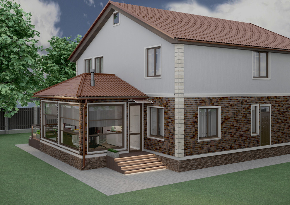 Обложка проекта: Домик в деревне