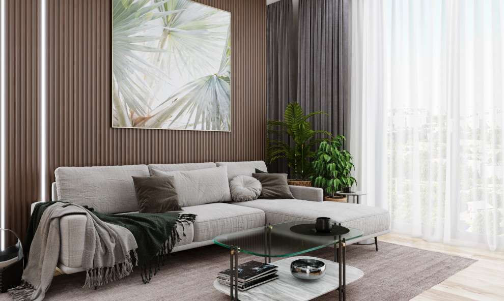 Квартира в современном стиле ЖК "LIFE-Кутузовский"