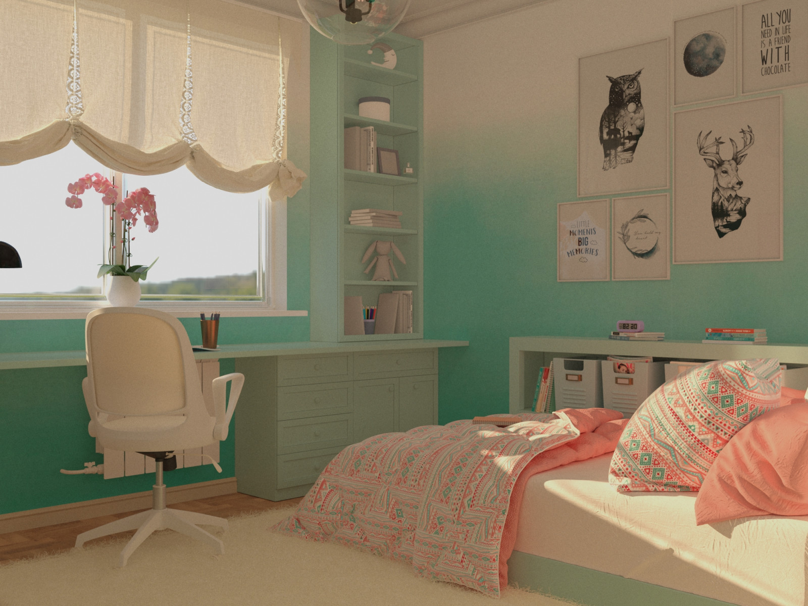 Комната девочки