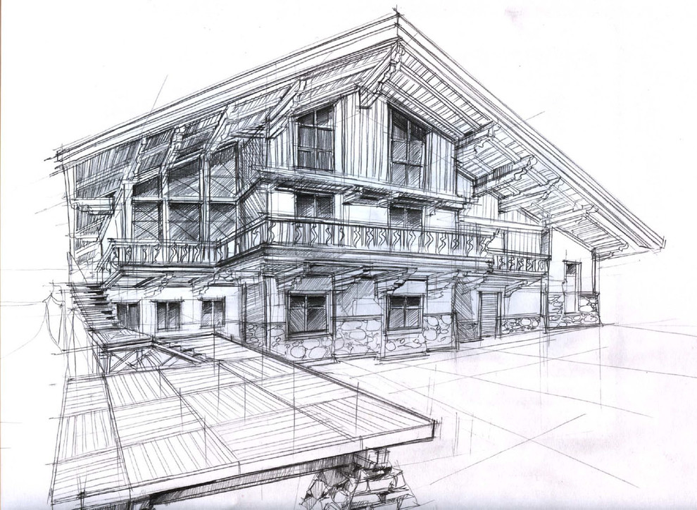 Эскизы - архитектура