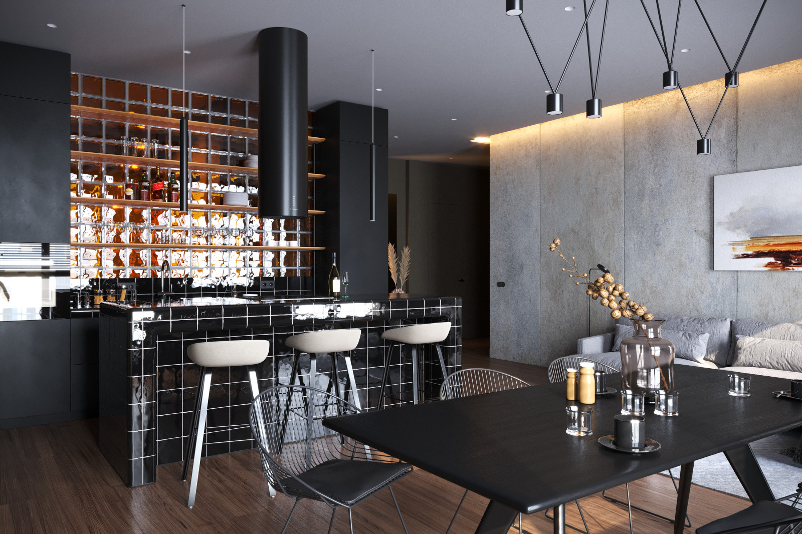 Современный строгий и стильный