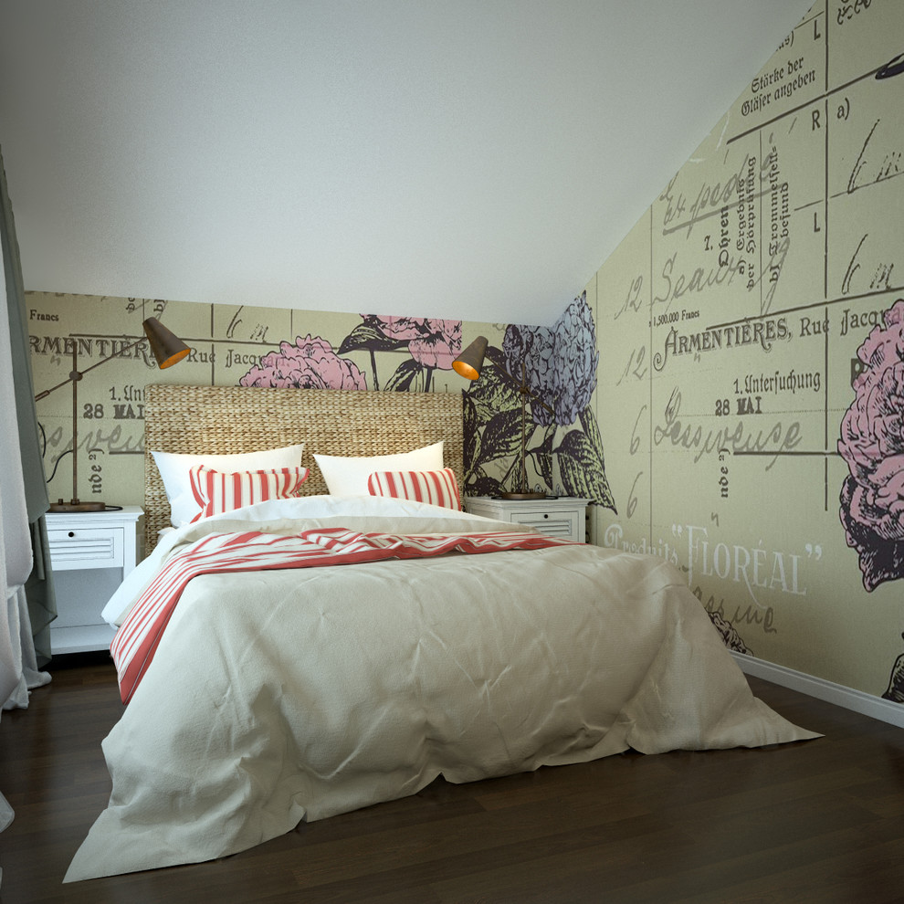 Спальня в английском колониальном стиле