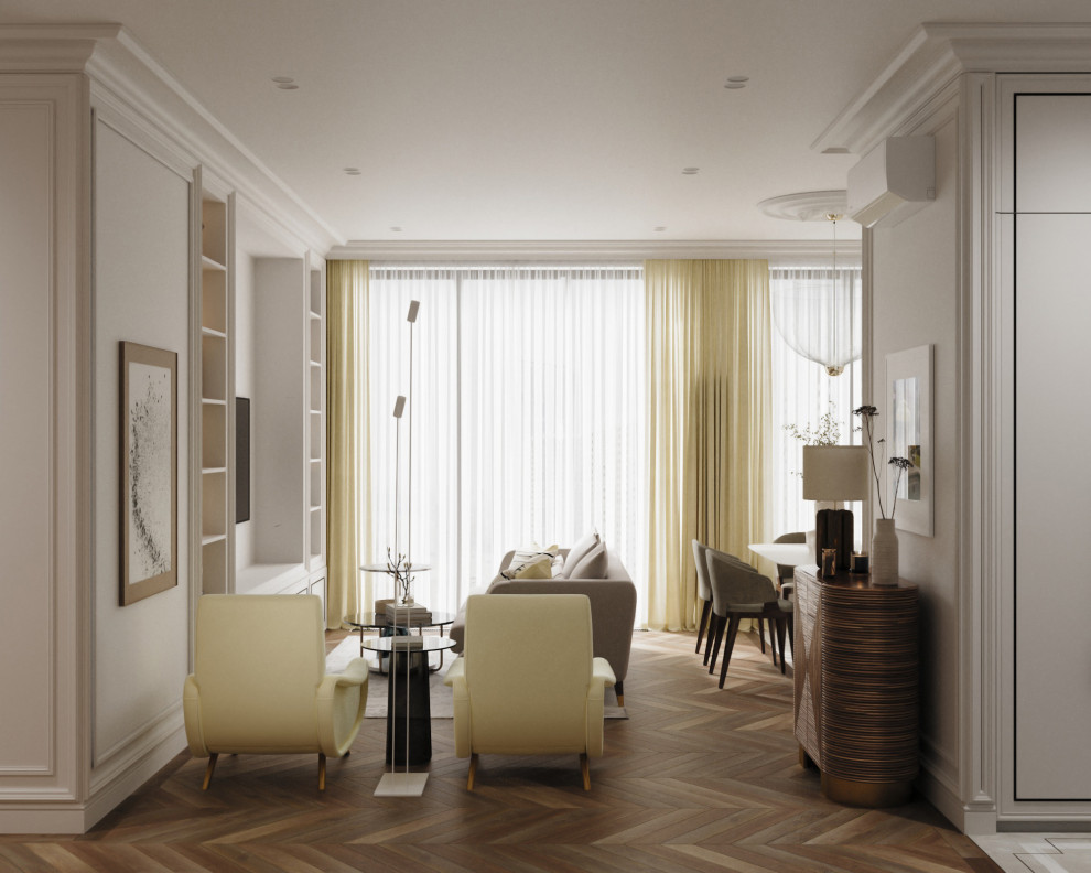 Дизайн-проект интерьера квартиры в ЖК ЗИЛАРТ