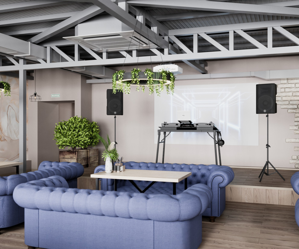 Реконструкция кальянной в Москве