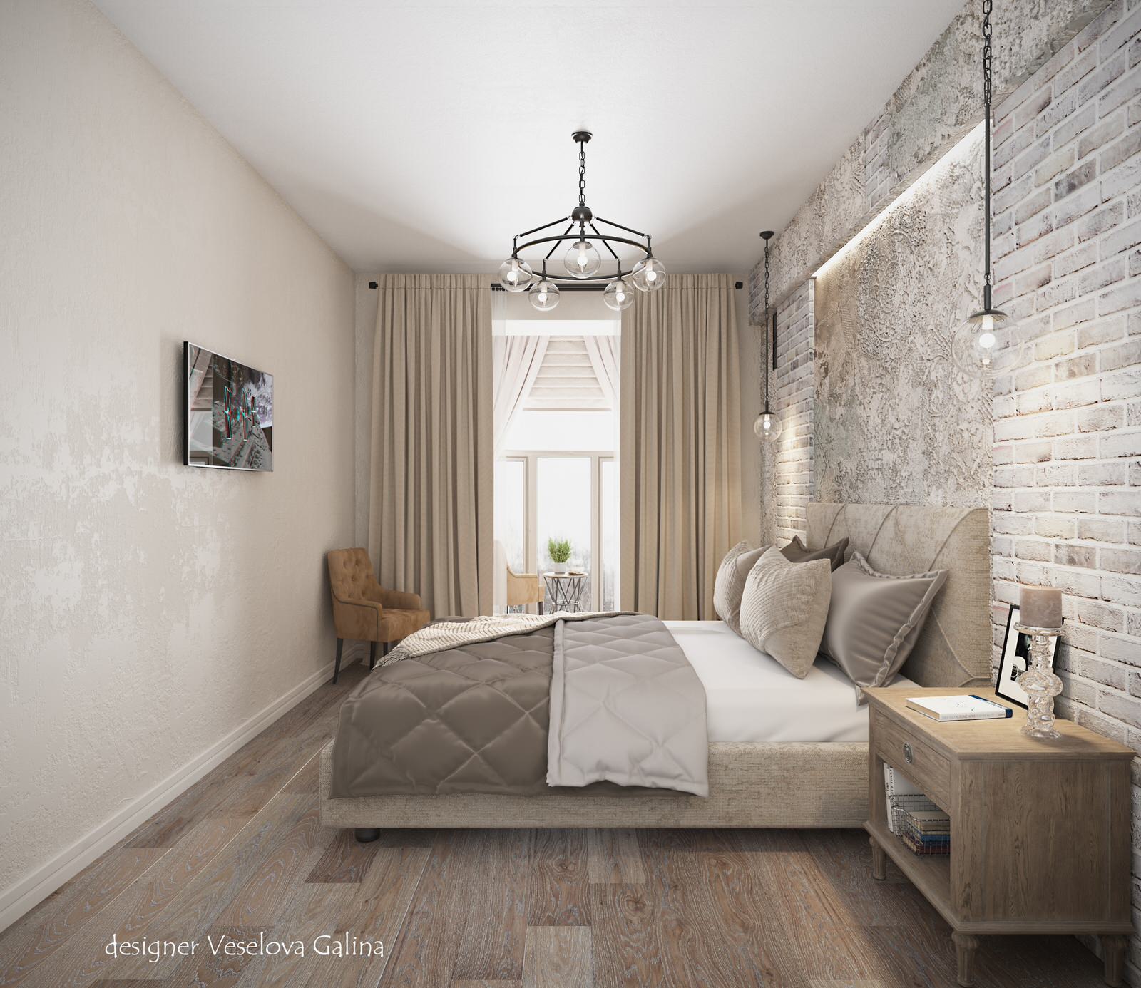 спальня в сталинке