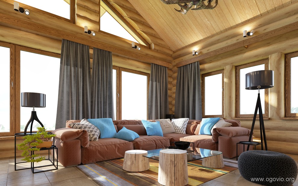 Interier house in Russia