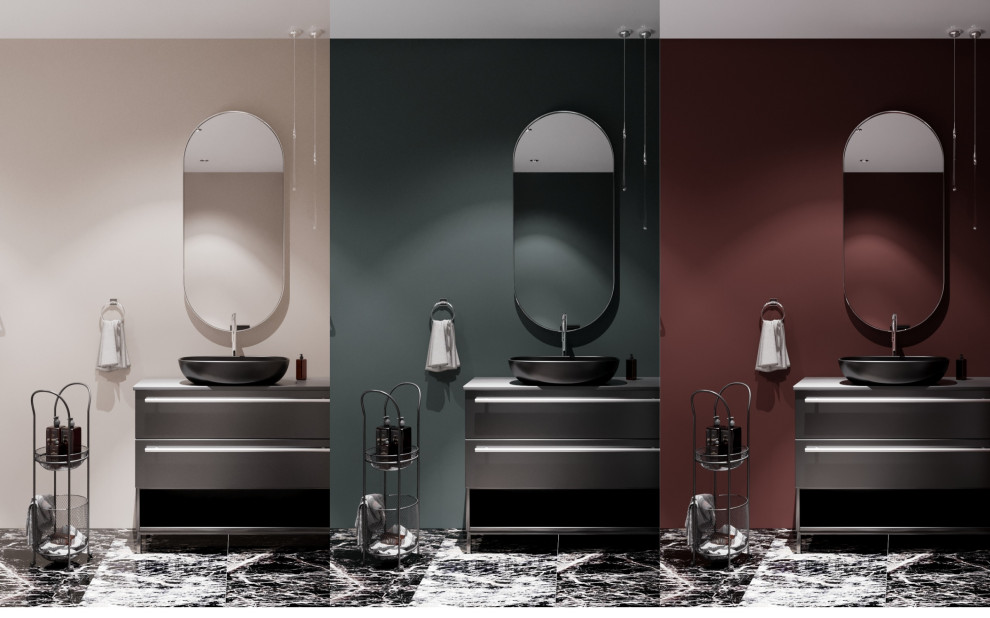 Обложка проекта: Визуализация ванной комнаты