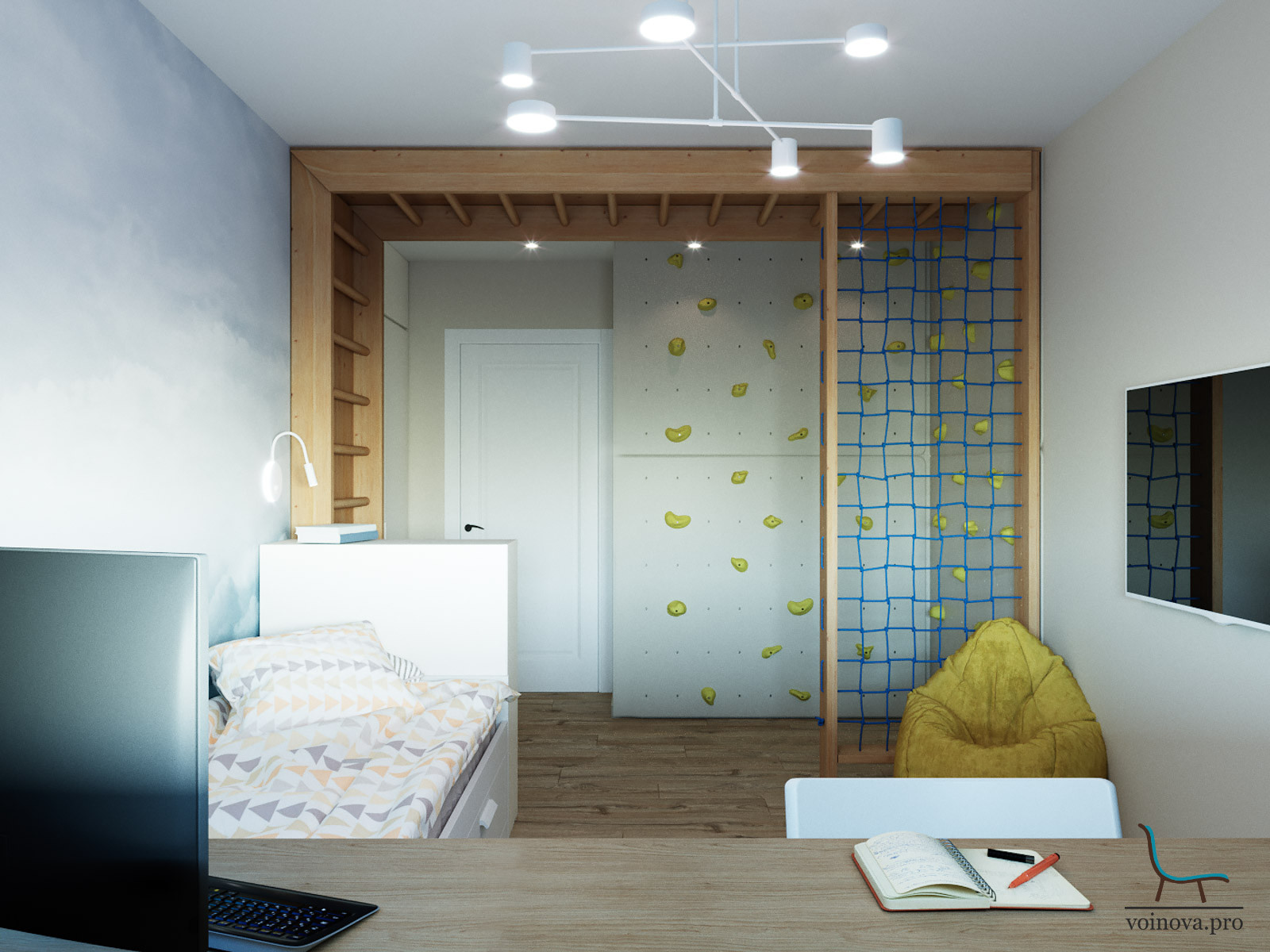 Обложка проекта: Функциональная детская комната