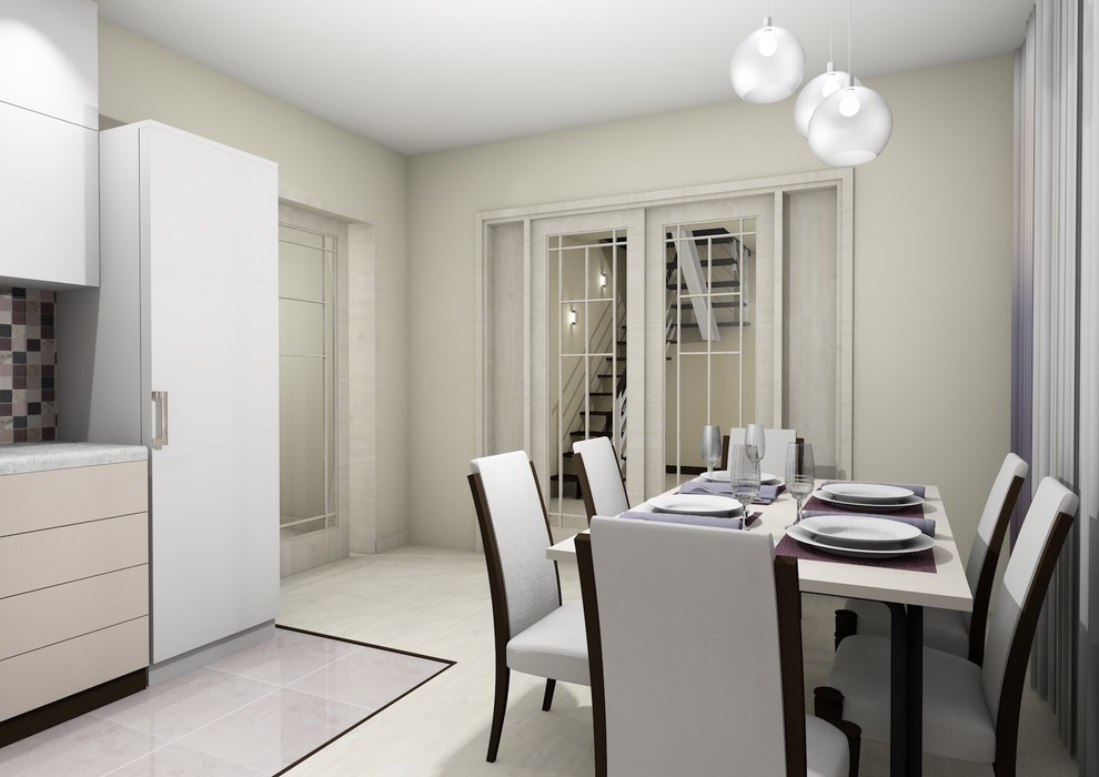 Дизайн первого этажа частного дома