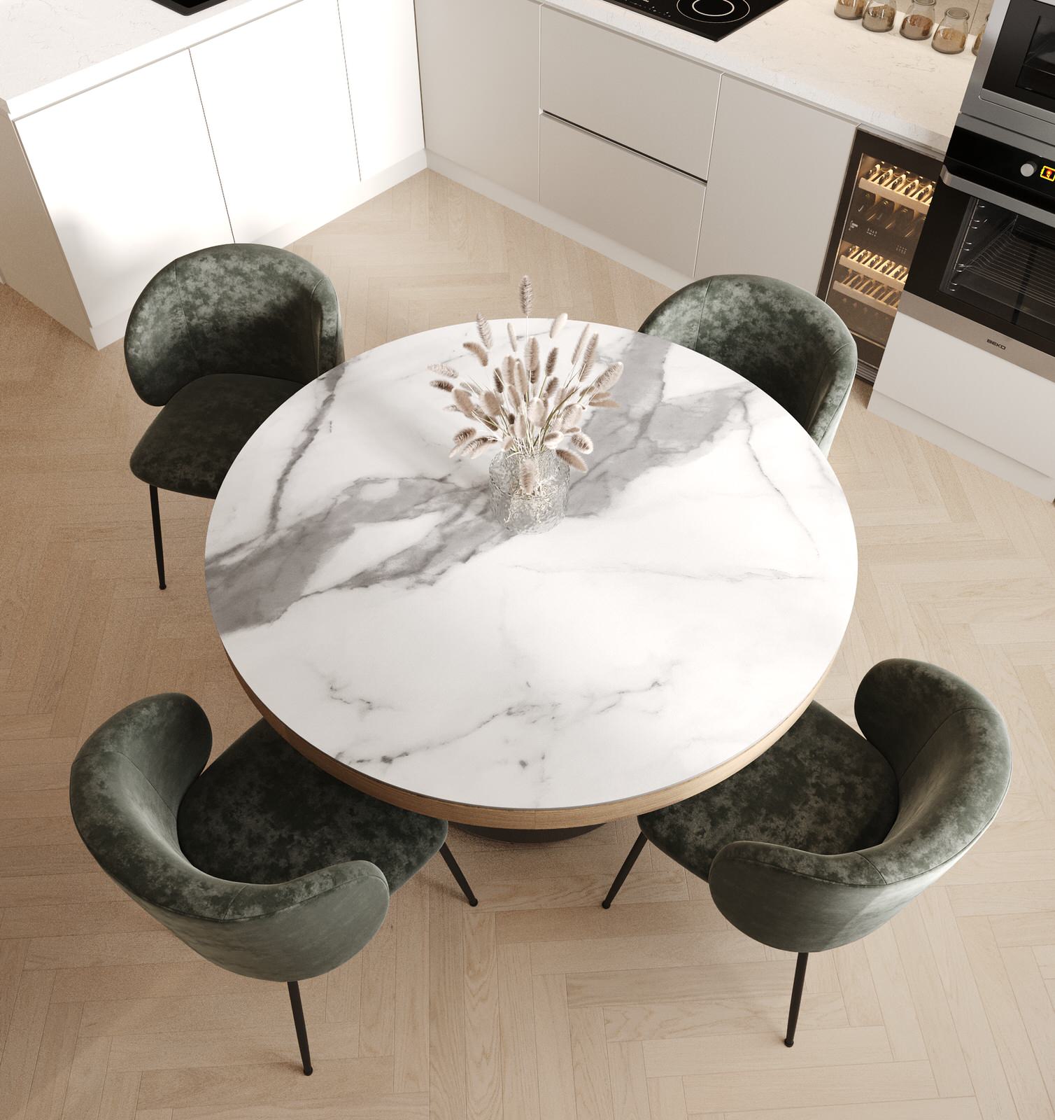 Кухня-гостиная в ЖК Александровский