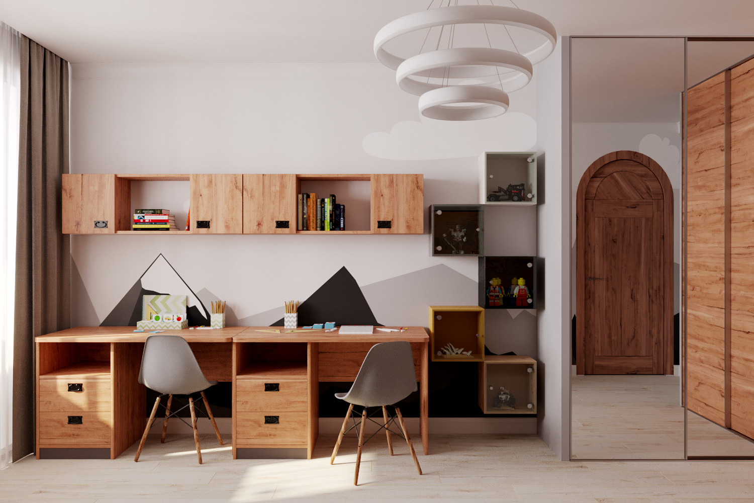 Дизайн-проект квартиры в стиле "эклектика"