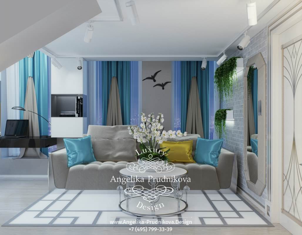 Дизайн-проект интерьера детской спальни в ЖК Art Residence