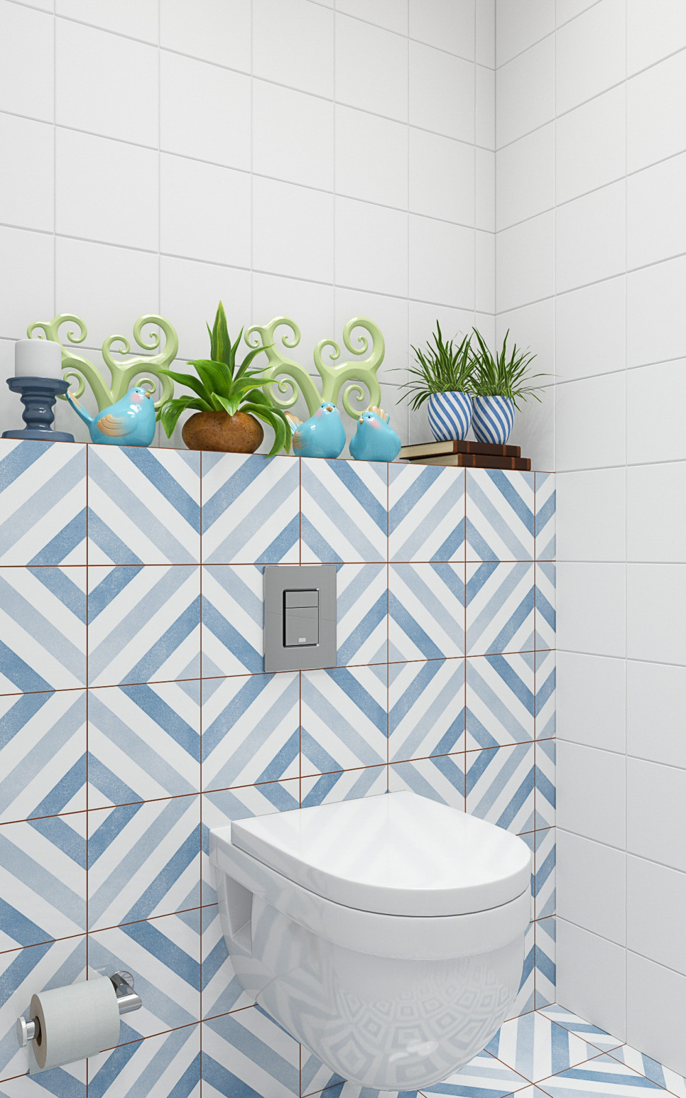 Обложка проекта: Туалет в скандинавском стиле