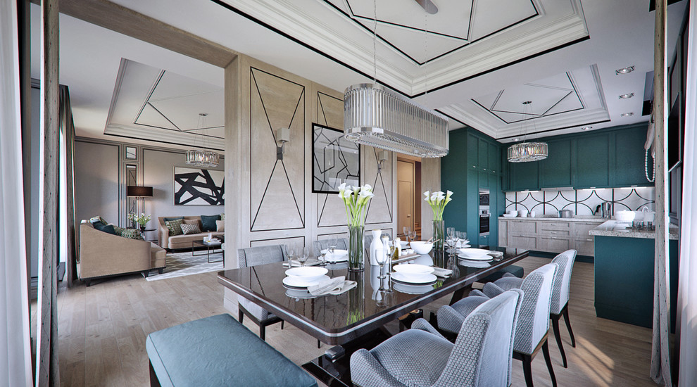 Коттедж в легком арт-деко