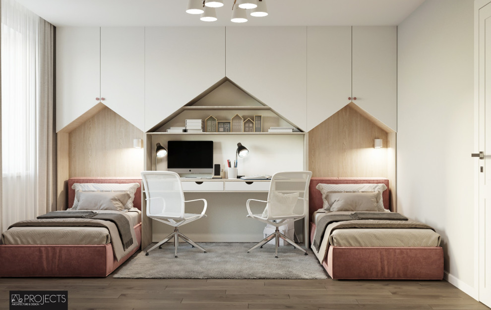 ДИЗАЙН-ПРОЕКТ ДВУХУРОВНЕВОЙ КВАРТИРЫ 104 м2