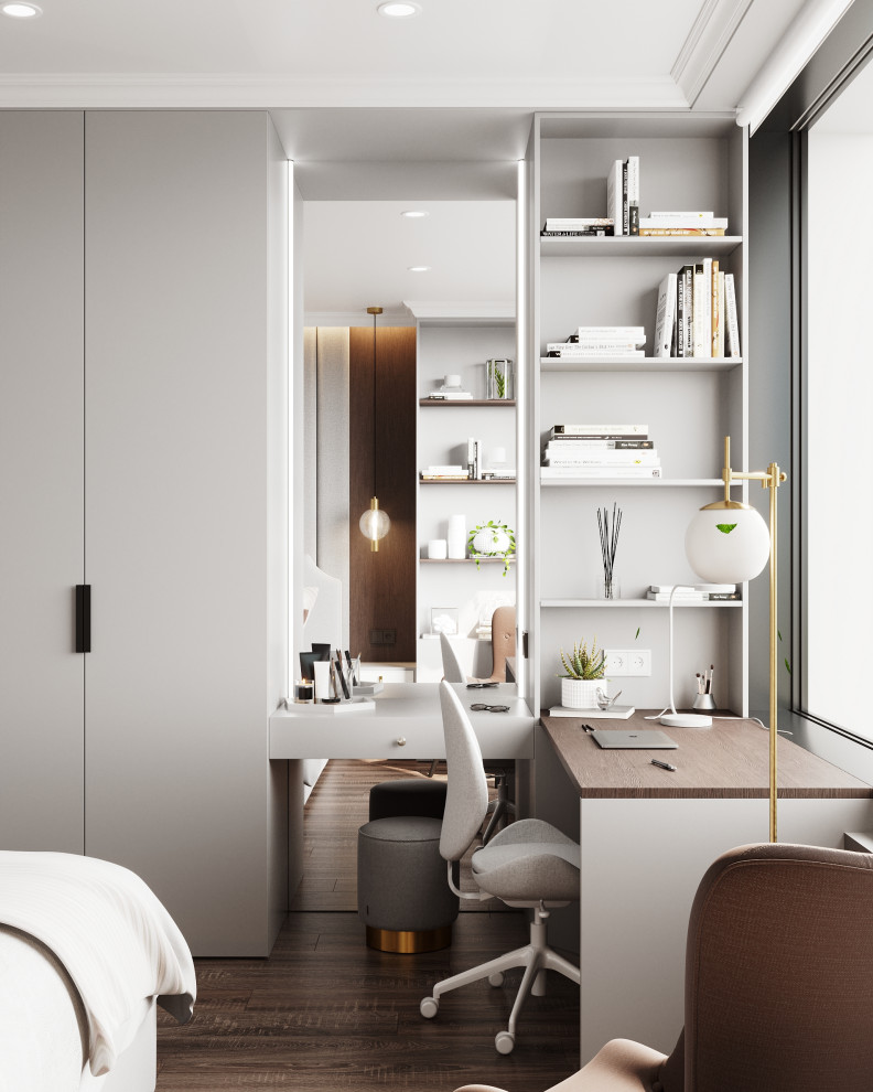 Обложка проекта: Детская в спокойных тонах ЖК Небо