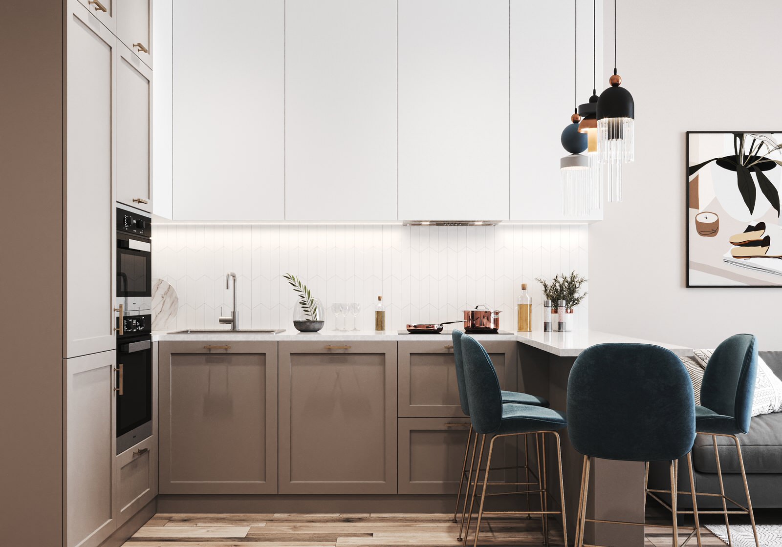 Небольшая квартира в ЖК Манхэттен