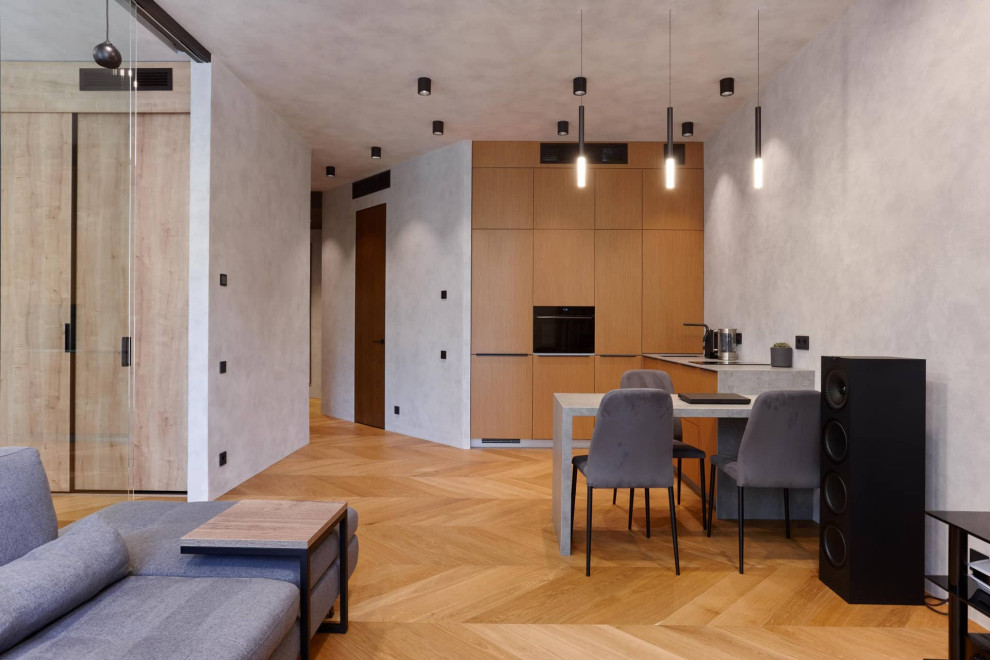 Дизайн и ремонт квартиры в ЖК «Дом NV/9» — Убежище холостяка