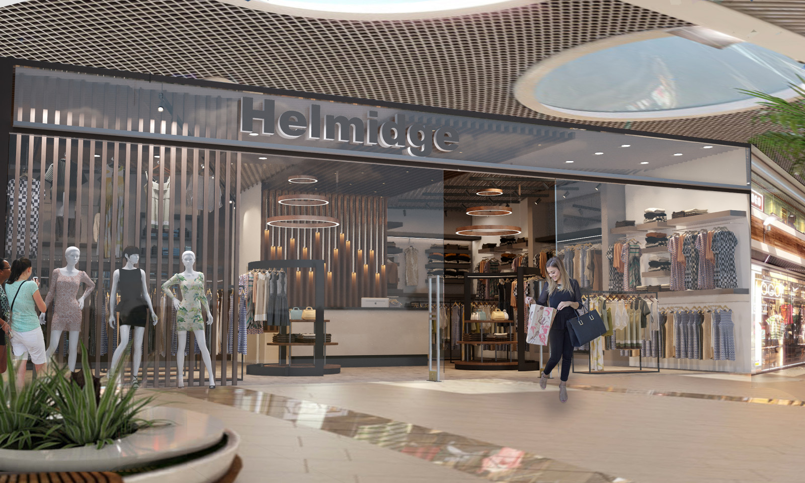 Обложка проекта: Магазин модной женской одежды Helmidge