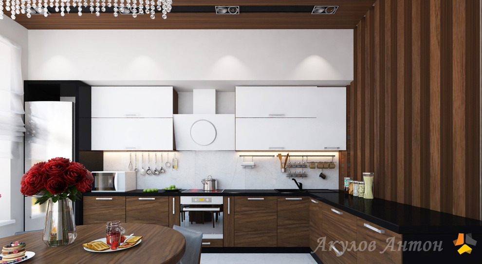 Дизайн-проект интерьера коттеджа 250 кв.м.