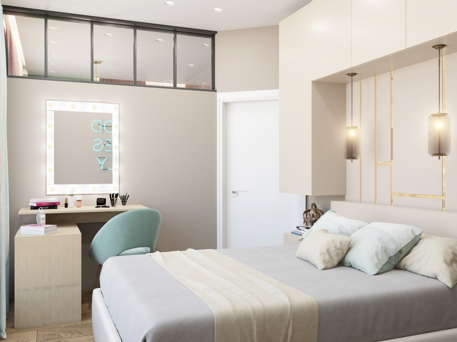 Проект квартиры для молодой девушки