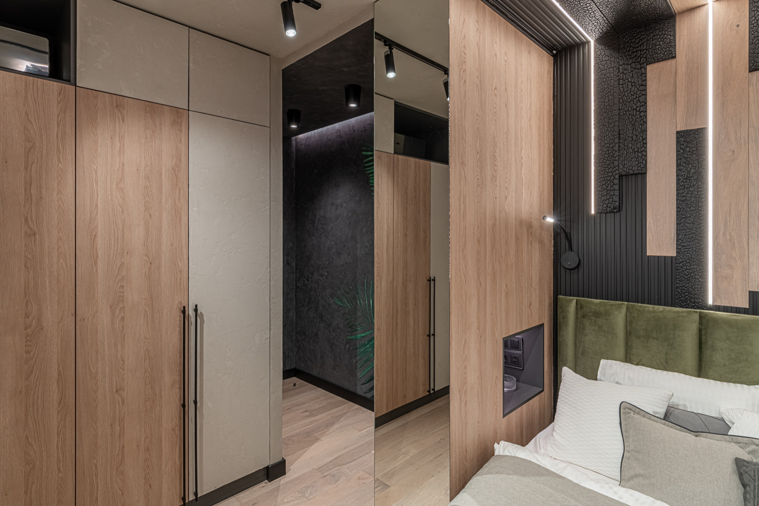 Спальня с видом на Бали