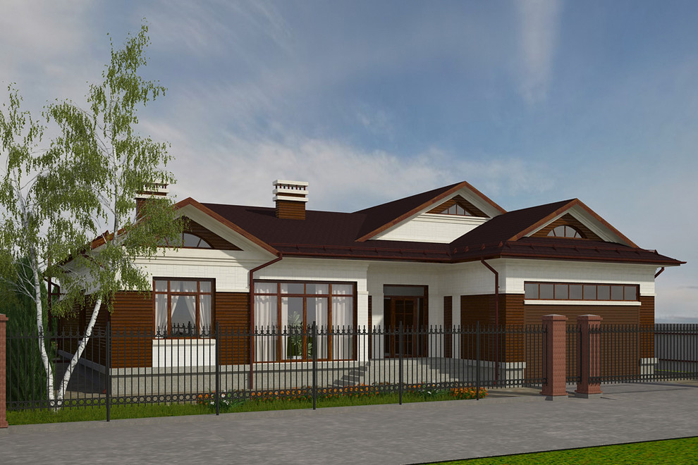 Коттедж 1-эт в п. Зеленый ветер