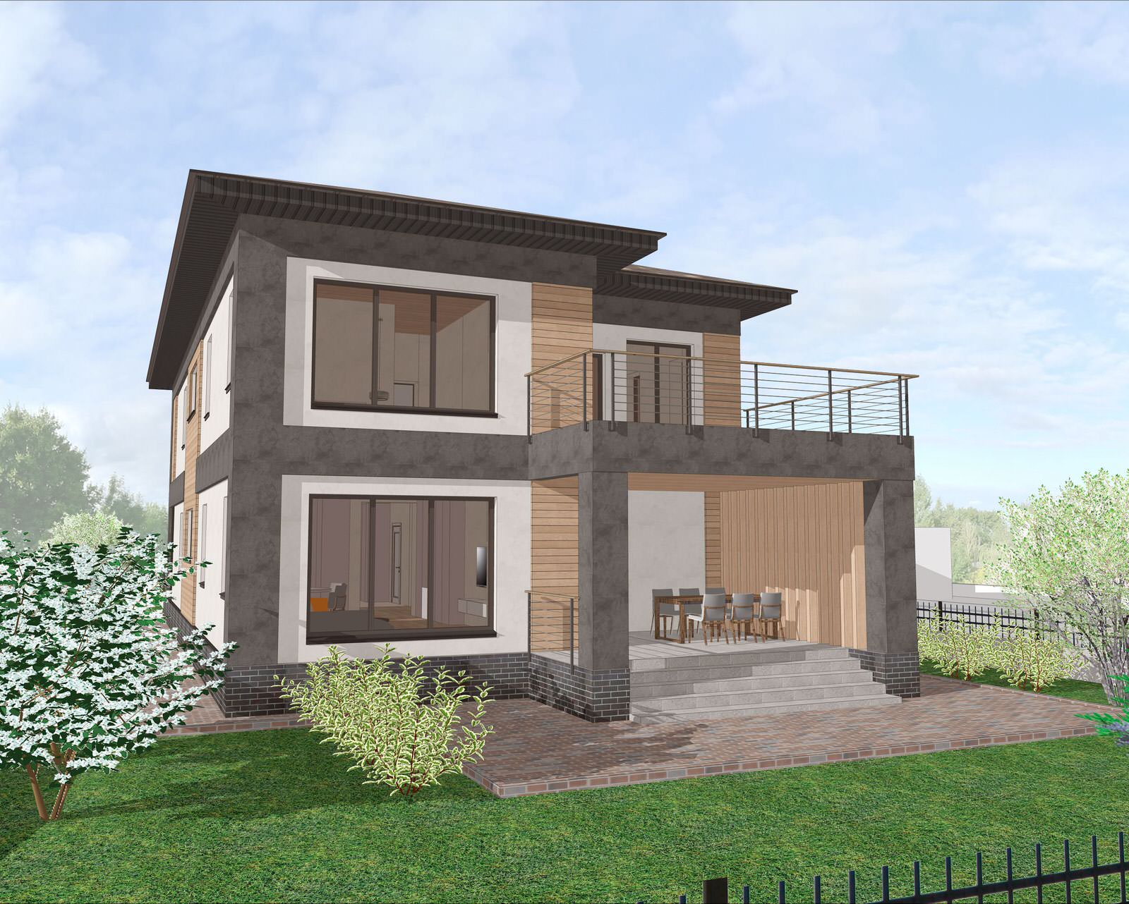 Проект дома 225м2