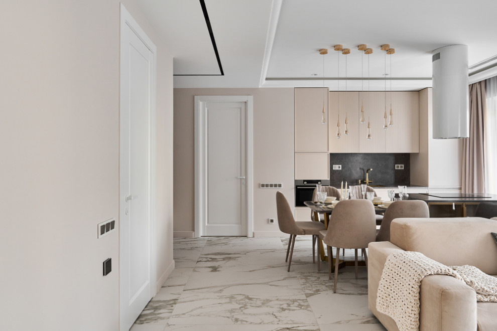 Евро 4-комнатная квартира 130 кв/м с террасой в ЖК «D1»