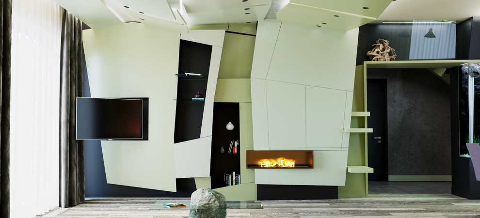 Дизайн интерьера дома 300 кв.м. “Символы имен” в КП “Комильфо”