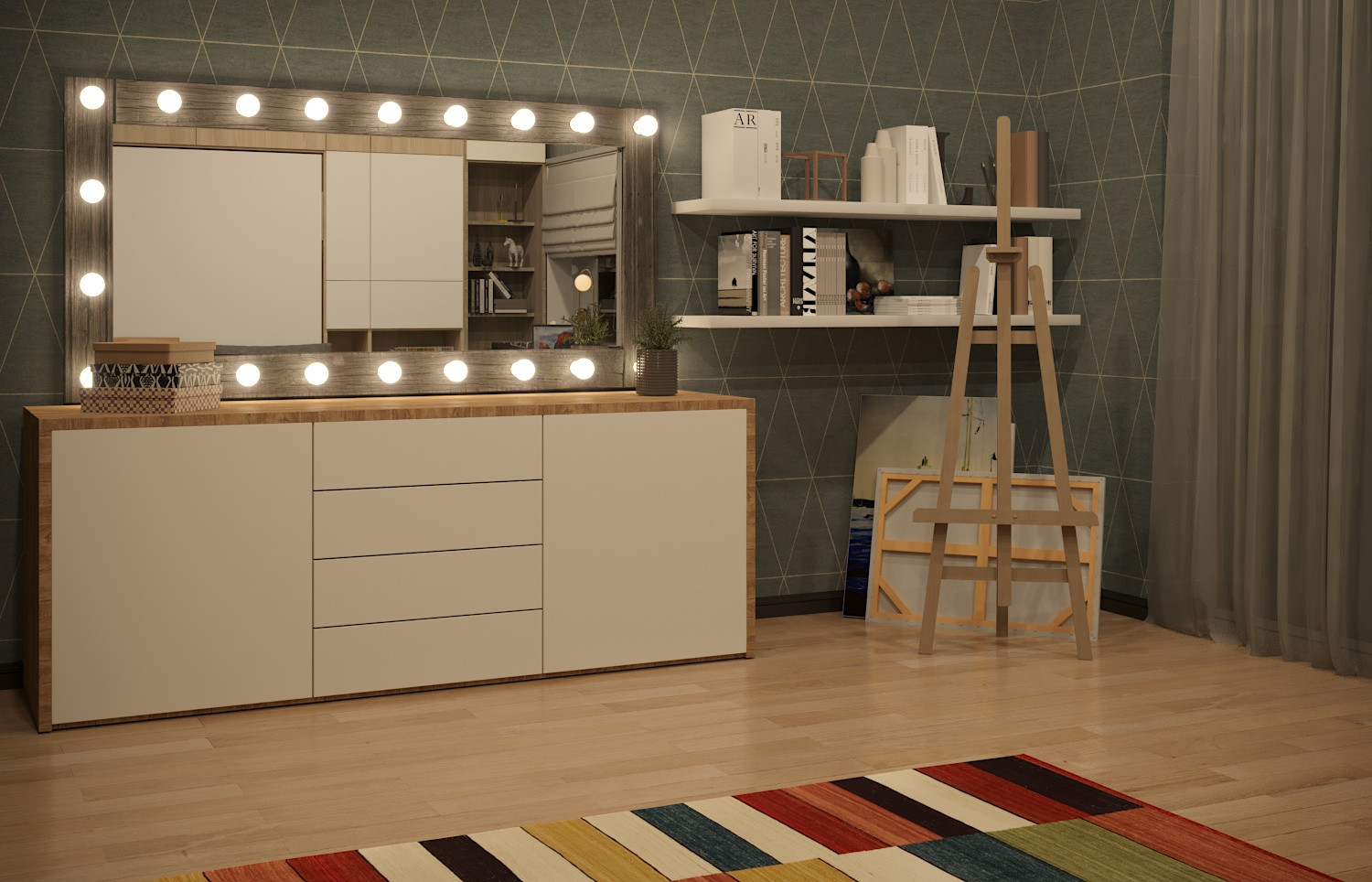 Комод-трансформер/ тумбы/перегородки