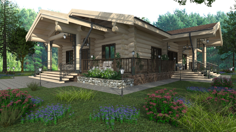 ДОМ В СОСНОВОМ ЛЕСУ