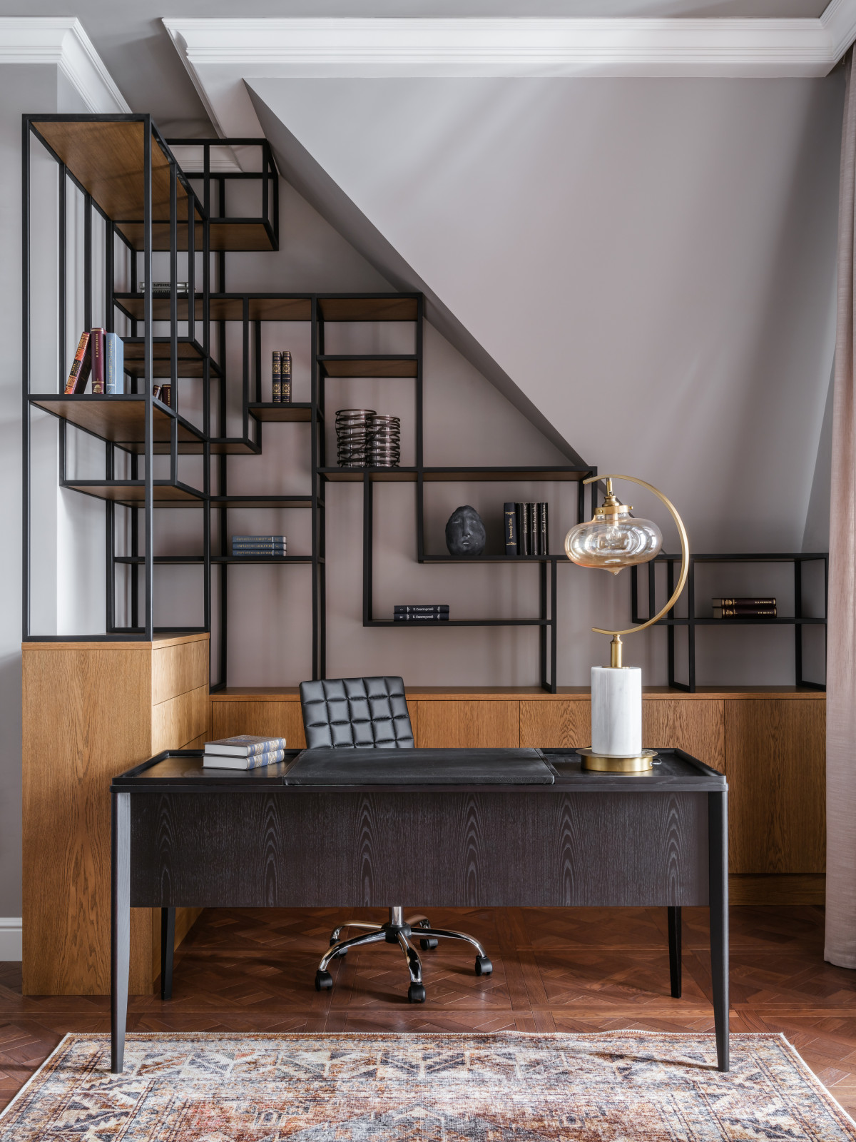 Стилизация загородного дома в КП Довиль