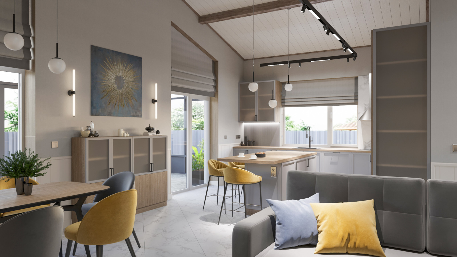 Дом с верандой