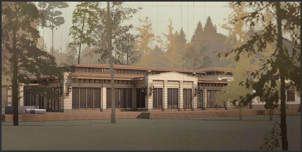 Обложка проекта: Дом в Комарово