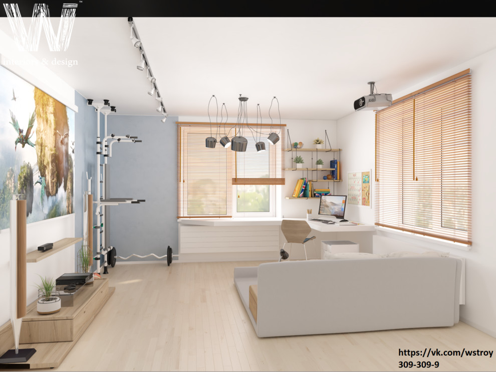 Легкий прованс в ЖК "Жерновка