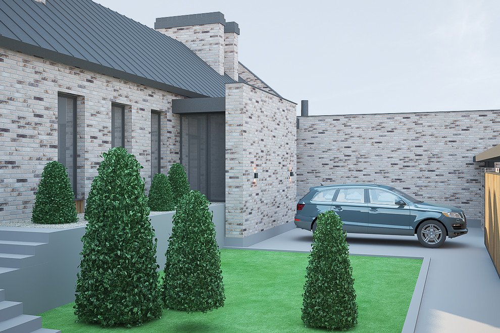 Проект индивидуального жилого дома в п.Усть-Кинельский г.Самары