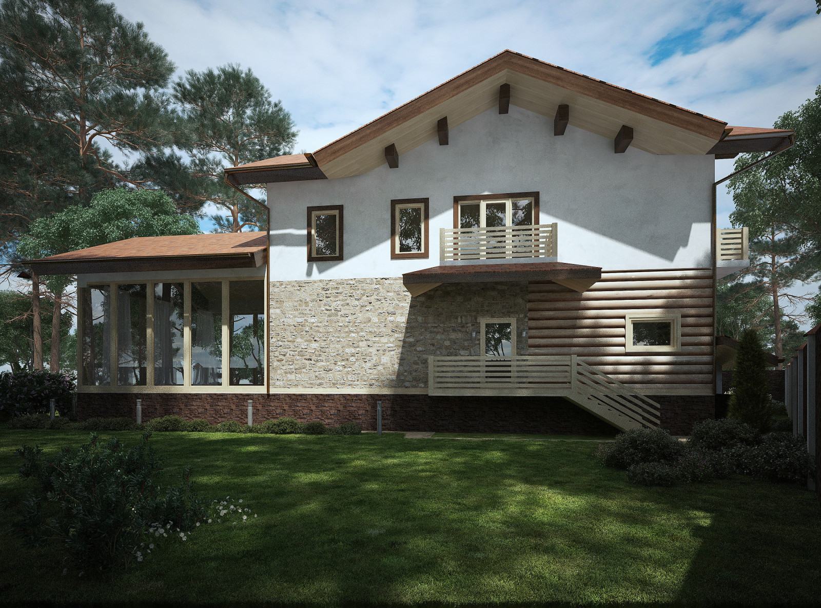 КОНЦЕПЦИЯ ДОМА В СТИЛЕ ШАЛЕ