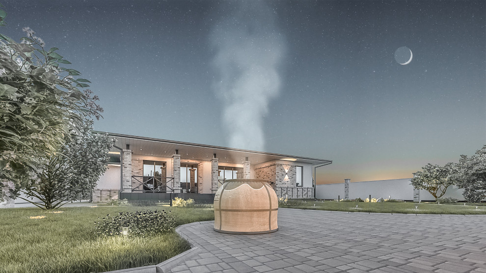 Дом с ландшафтом Воронеж